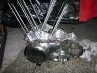 Silnik-DÓŁ skrzynia wał korbowy Honda Shadow VT800